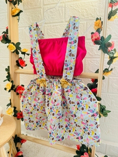 Vestido Jardineira Cod 103 na internet