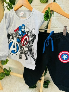 Conjunto Infantil Capitão America - comprar online