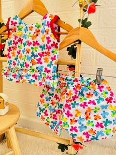 Conjunto Shorts Regata Cod 216 - Up Up bebe