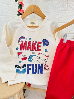 Conjunto Infantil Moletom Inverno 2025 - Up Up bebe