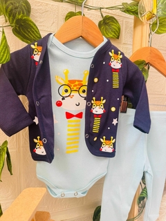 Kit Body 3 Peças Suedine - Up Up bebe