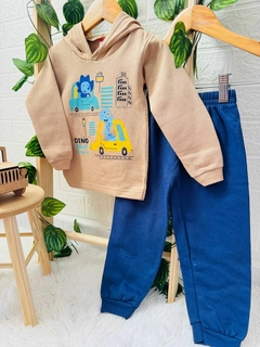 Conjunto Infantil Moletom Inverno com Capuz 2025 na internet