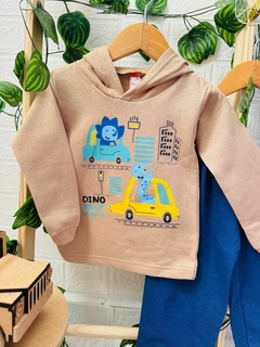 Conjunto Infantil Moletom Inverno com Capuz 2025 - Up Up bebe