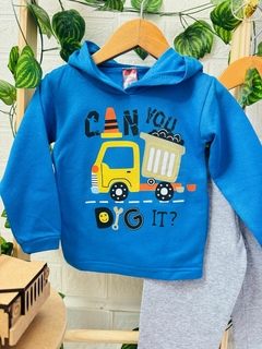 Conjunto Infantil Moletom Inverno com Capuz 2025 - Up Up bebe