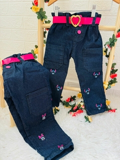 Calça Jeans Bordado - comprar online