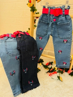 Calça Jeans Bordado na internet