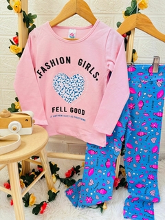 Conjunto meia Estação menina - comprar online