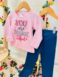 Conjunto meia Estação menina na internet