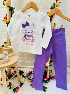 Conjunto meia Estação menina - comprar online