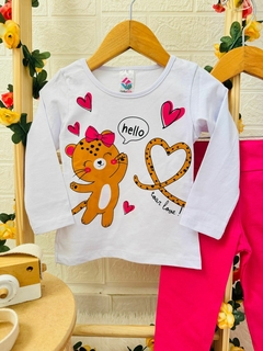Conjunto meia Estação menina na internet