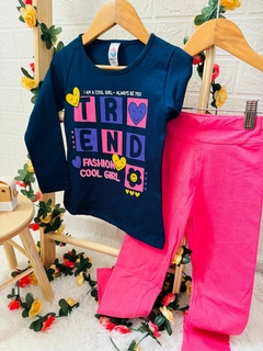Conjunto meia Estação menina na internet