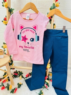 Conjunto meia Estação menina - comprar online