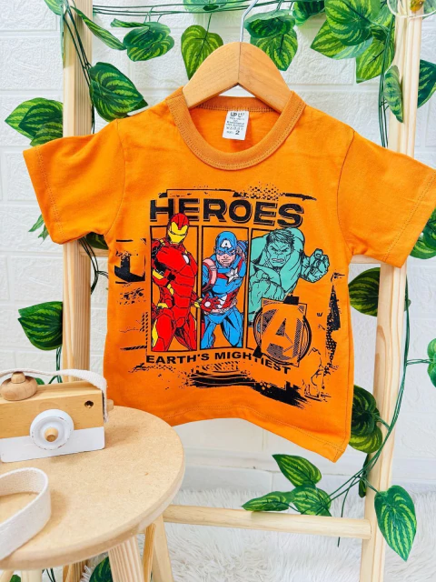 Camiseta Infantil verão 2026 - comprar online