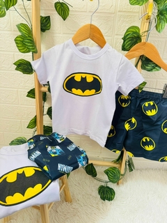 Conjunto Infantil Personagens Batman na internet