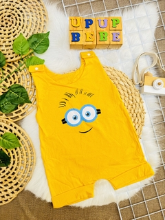 Jardineira Minions 1 ano Cod 109