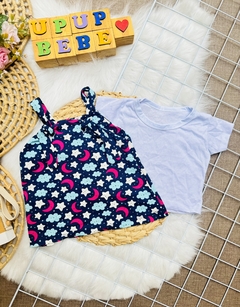 Jardineira Vestido Cod 026