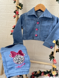 Jaqueta Jeans Minnei Bordado - comprar online