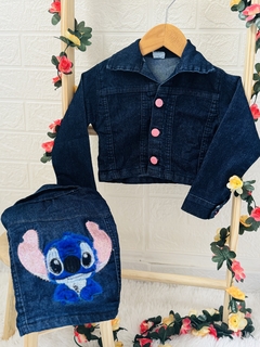 Jaqueta Jeans Stitch Bordado - comprar online