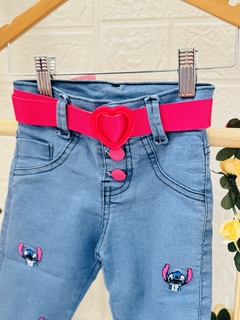 Calça Jeans Stitch Bordado - loja online