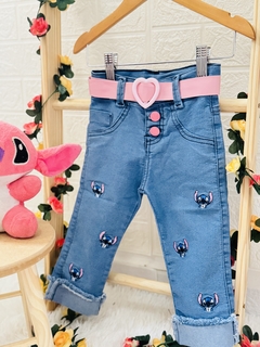 Calça Jeans Stitch Bordado - comprar online