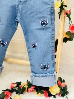 Calça Jeans Stitch Bordado na internet