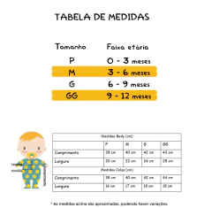 Kit Body 3 peças Suedine - loja online