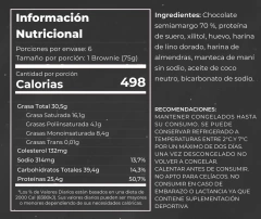 Brownie Proteico Keto Peanut – Pack x6 - Suqua Fitness