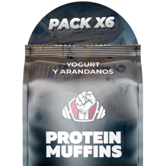 Muffin Proteico Yogurt & Arándanos – Pack x6 - comprar online