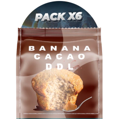 Muffin Proteico Cacao, Banana & Dulce de Leche – Pack x6 - comprar online