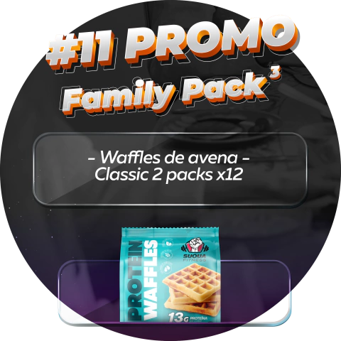 #11 y #11.5 Family pack waffles de avena Classic 2 pack o 4 pack - comprar online
