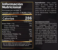Imagen de Pack de 6 Waffles Golden (36 g proteína)