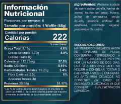 Pack de 6 Waffles Diamond (26 g proteína · Low Carb) - comprar online