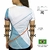 Camiseta Branca Caminhada Dry Fit Feminina Academia Camisa Corrida Camisa Casual Beach Tennis Treino Esportes HL11 na internet