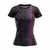 Camiseta Feminina Preta Academia Camisa Dryfit Beach Tennis Camisa Casual Cross Fit Caminhada Treino Esportes Proteção uv HL01