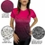 Camiseta Feminina Cross Fit Treino Camisa Dry Fit Academia Beach Tennis Blusa Corrida Rosa Poá - comprar online