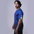 Imagem do Camiseta Azul Atividade Física Treino Corrida Academia Camisa Crossfit Futebol Caminhada Casual Masculina