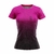 Camiseta Feminina Cross Fit Treino Camisa Dry Fit Academia Beach Tennis Blusa Corrida Rosa Poá