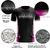 Camiseta Atividade Física Treino Corrida Academia Camisa Masculina Preta Running