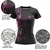 Camisa Preta Feminina para Treino Academia Camisa Crossfit Camiseta Caminhada Blusa Casual Beach Tennis Protecao Solar HL4 na internet