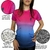 Camiseta Rosa Esportes Beach tennis Cross Fit Caminhada Academia Camisa Feminina Dry Fit Casual Treino Corrida HL7 - comprar online