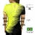 Camiseta Amarelo Neon Corrida Treino Esportes Camisetas DryFit Feminina Camiseta Academia Blusa Casual Cross Fit Caminhada HL8 na internet