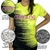 Camiseta Amarelo Neon Corrida Treino Esportes Camisetas DryFit Feminina Camiseta Academia Blusa Casual Cross Fit Caminhada HL8 - comprar online