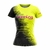 Camiseta Amarelo Neon Corrida Treino Esportes Camisetas DryFit Feminina Camiseta Academia Blusa Casual Cross Fit Caminhada HL8