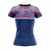 Camisa Azul Casual Cross Fit Caminhada Treino Esportes Camisetas DryFit Feminina Camiseta para Academia Beach Tennis HL9