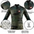 Camisa Segunda Pele Pesca Capitão Arraia Camuflada Verde Proteção UV 50 - comprar online
