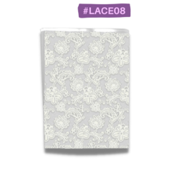 #LACE08- Folha de Açúcar - COLEÇÃO - RENDAS