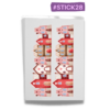 #STICK28 - Sticker de Folha de Açúcar