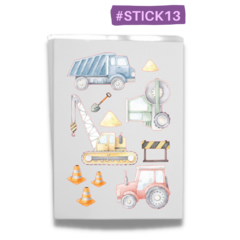 #STICK13 - Sticker de Folha de Açúcar