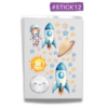 #STICK12 - Sticker de Folha de Açúcar