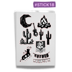 #STICK18 - Sticker de Folha de Açúcar